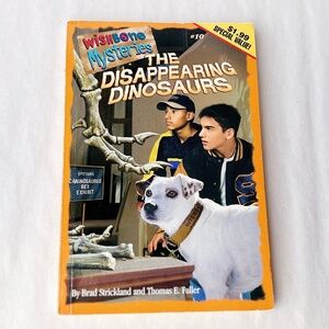 Wishbone Mysteries #10: The Disappearing Dinosaurs Paperback Book